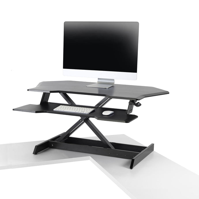 Ergotron® WorkFit Corner Standing Desk Converter